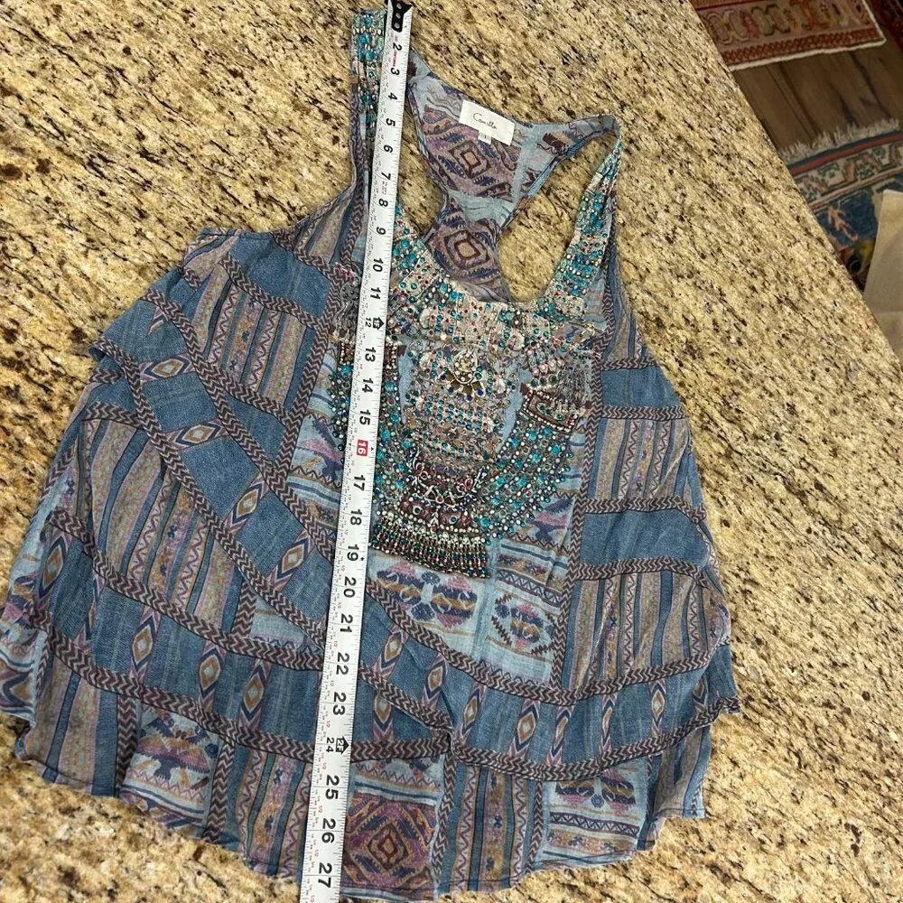 Camilla Franks Silk Double Layer tank, 1 (S) - Picture 6 of 8